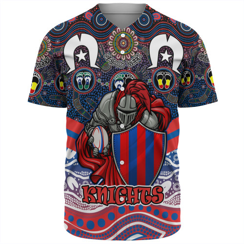 Newcastle Knights Naidoc Week Baseball Shirt - NAIDOC Week 2023 Indigenous For Our Elders