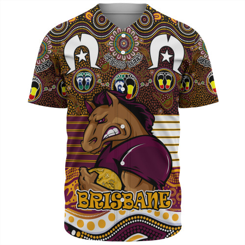 Brisbane Broncos Naidoc Week Baseball Shirt - NAIDOC Week 2023 Indigenous For Our Elders