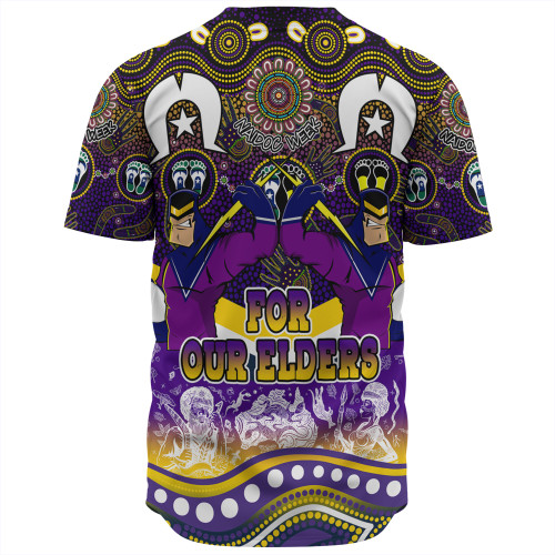 Melbourne Storm Naidoc Week Baseball Shirt - NAIDOC Week 2023 Indigenous For Our Elders Melbourne Storm Naidoc Week Baseball Shirt - NAIDOC Week 2023 Indigenous For Our Elders