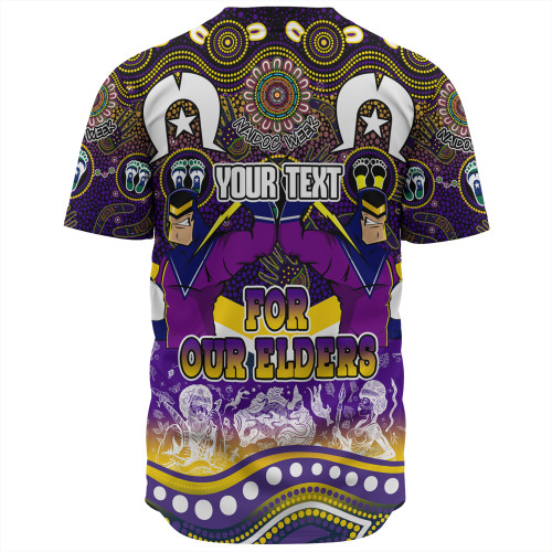 Melbourne Storm Naidoc Week Baseball Shirt - NAIDOC Week 2023 Indigenous For Our Elders Melbourne Storm Naidoc Week Baseball Shirt - NAIDOC Week 2023 Indigenous For Our Elders