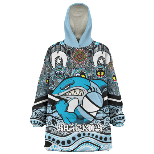 Cronulla-Sutherland Sharks Naidoc Week Snug Hoodie - NAIDOC Week 2023 Indigenous For Our Elders