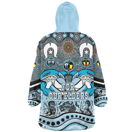 Cronulla-Sutherland Sharks Naidoc Week Snug Hoodie - NAIDOC Week 2023 Indigenous For Our Elders Cronulla-Sutherland Sharks Naidoc Week Snug Hoodie - NAIDOC Week 2023 Indigenous For Our Elders