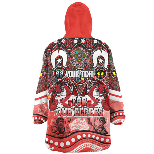St. George Illawarra Dragons Naidoc Week Snug Hoodie - NAIDOC Week 2023 Indigenous For Our Elders St. George Illawarra Dragons Naidoc Week Snug Hoodie - NAIDOC Week 2023 Indigenous For Our Elders