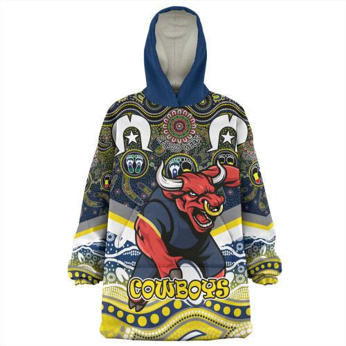 North Queensland Cowboys Naidoc Snug Hoodie - NAIDOC Week 2023 Indigenous For Our Elders