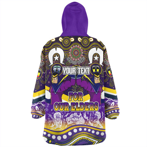 Melbourne Storm Naidoc Week Snug Hoodie - NAIDOC Week 2023 Indigenous For Our Elders Melbourne Storm Naidoc Week Snug Hoodie - NAIDOC Week 2023 Indigenous For Our Elders