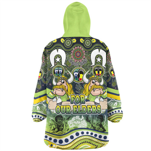 Canberra Raiders Naidoc Week Snug Hoodie - NAIDOC Week 2023 Indigenous For Our Elders Canberra Raiders Naidoc Week Snug Hoodie - NAIDOC Week 2023 Indigenous For Our Elders