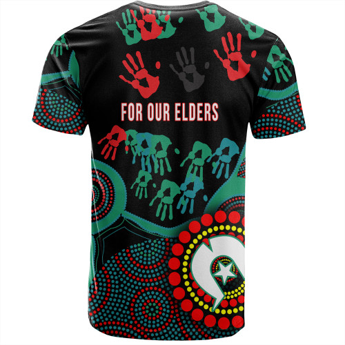 Australia Naidoc Week T-Shirt - Aboriginal And Hand Art For Our Elder NAIDOC Week 2023 Australia Naidoc Week T-Shirt - Aboriginal And Hand Art For Our Elder NAIDOC Week 2023