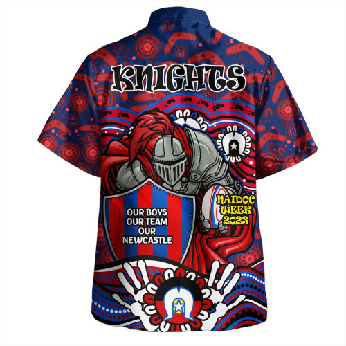 Newcastle Knights Naidoc Week Hawaiian Shirt - Aboriginal Inspired For Our Elders NAIDOC Week 2023 Newcastle Knights Naidoc Week Hawaiian Shirt - Aboriginal Inspired For Our Elders NAIDOC Week 2023