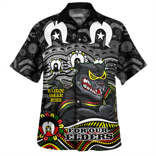 Penrith Panthers Naidoc Week Hawaiian Shirt - Aboriginal Inspired For Our Elders NAIDOC Week 2023