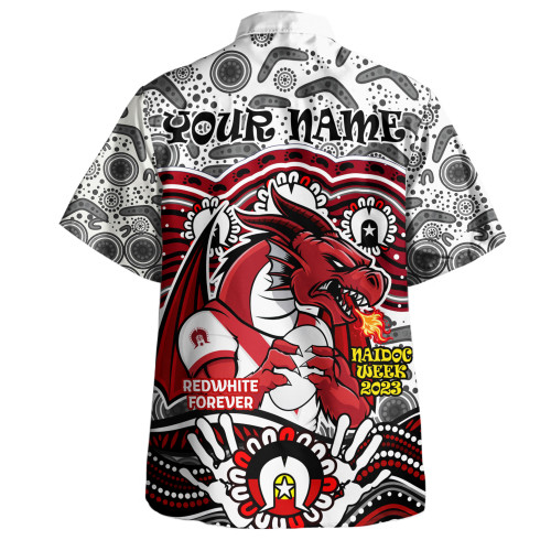 St. George Illawarra Dragons Naidoc Week Hawaiian Shirt - Aboriginal Inspired For Our Elders NAIDOC Week 2023 St. George Illawarra Dragons Naidoc Week Hawaiian Shirt - Aboriginal Inspired For Our Elders NAIDOC Week 2023