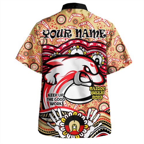 Redcliffe Dolphins Naidoc Week Hawaiian Shirt - Aboriginal Inspired For Our Elders NAIDOC Week 2023 Redcliffe Dolphins Naidoc Week Hawaiian Shirt - Aboriginal Inspired For Our Elders NAIDOC Week 2023