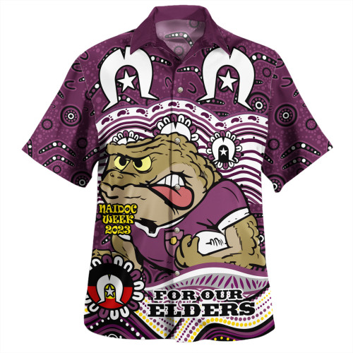 Cane Toads Naidoc Week Hawaiian Shirt - Aboriginal Inspired For Our Elders NAIDOC Week 2023