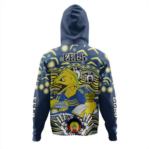 Parramatta Eels Naidoc Week Hoodie - Aboriginal Inspired For Our Elders NAIDOC Week 2023