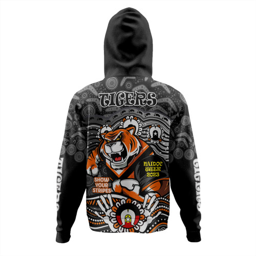 Wests Tigers Naidoc Week Hoodie - Aboriginal Inspired For Our Elders NAIDOC Week 2023 Wests Tigers Naidoc Week Hoodie - Aboriginal Inspired For Our Elders NAIDOC Week 2023