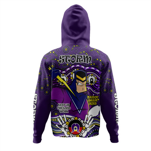 Melbourne Storm Naidoc Week Hoodie - Aboriginal Inspired For Our Elders NAIDOC Week 2023 Melbourne Storm Naidoc Week Hoodie - Aboriginal Inspired For Our Elders NAIDOC Week 2023