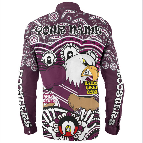Manly Warringah Sea Eagles Long Sleeve Shirt - Aboriginal Inspired For Our Elders NAIDOC Week 2023 Manly Warringah Sea Eagles Long Sleeve Shirt - Aboriginal Inspired For Our Elders NAIDOC Week 2023