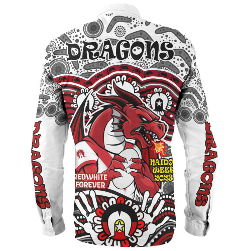 St. George Illawarra Dragons Naidoc Week Long Sleeve Shirt - Aboriginal Inspired For Our Elders NAIDOC Week 2023 St. George Illawarra Dragons Naidoc Week Long Sleeve Shirt - Aboriginal Inspired For Our Elders NAIDOC Week 2023