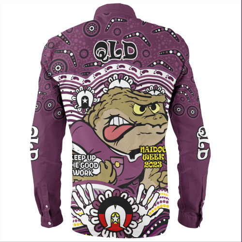 Cane Toads Naidoc Week Long Sleeve Shirt - Aboriginal Inspired For Our Elders NAIDOC Week 2023