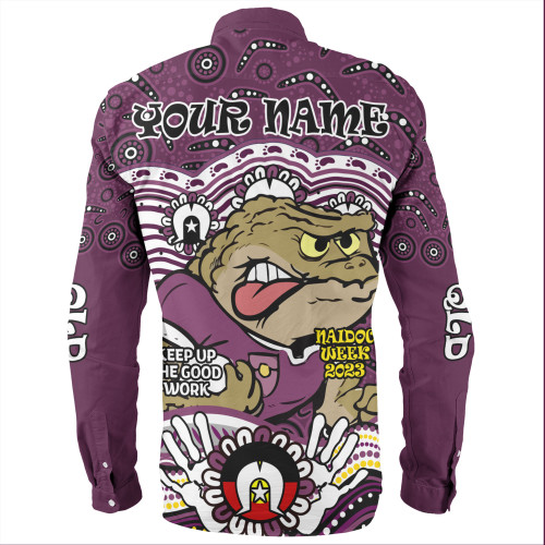 Cane Toads Naidoc Week Long Sleeve Shirt - Aboriginal Inspired For Our Elders NAIDOC Week 2023