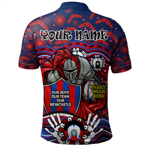 Newcastle Knights Naidoc Week Polo Shirt - Aboriginal Inspired For Our Elders NAIDOC Week 2023 Newcastle Knights Naidoc Week Polo Shirt - Aboriginal Inspired For Our Elders NAIDOC Week 2023