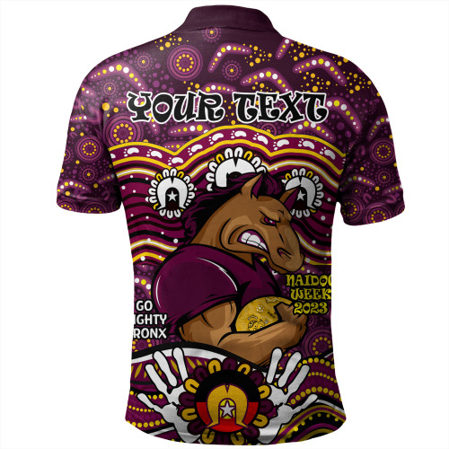 Brisbane Broncos Naidoc Week Polo Shirt - Aboriginal Inspired For Our Elders NAIDOC Week 2023 Brisbane Broncos Naidoc Week Polo Shirt - Aboriginal Inspired For Our Elders NAIDOC Week 2023