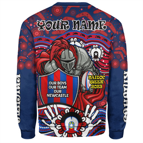 Newcastle Knights Naidoc Week Sweatshirt - Aboriginal Inspired For Our Elders NAIDOC Week 2023 Newcastle Knights Naidoc Week Sweatshirt - Aboriginal Inspired For Our Elders NAIDOC Week 2023