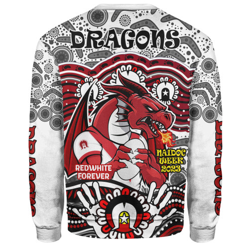 St. George Illawarra Dragons Naidoc Week Sweatshirt - Aboriginal Inspired For Our Elders NAIDOC Week 2023 St. George Illawarra Dragons Naidoc Week Sweatshirt - Aboriginal Inspired For Our Elders NAIDOC Week 2023