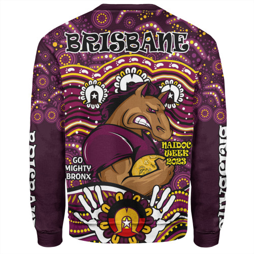 Brisbane Broncos Naidoc Week Sweatshirt - Aboriginal Inspired For Our Elders NAIDOC Week 2023 Brisbane Broncos Naidoc Week Sweatshirt - Aboriginal Inspired For Our Elders NAIDOC Week 2023