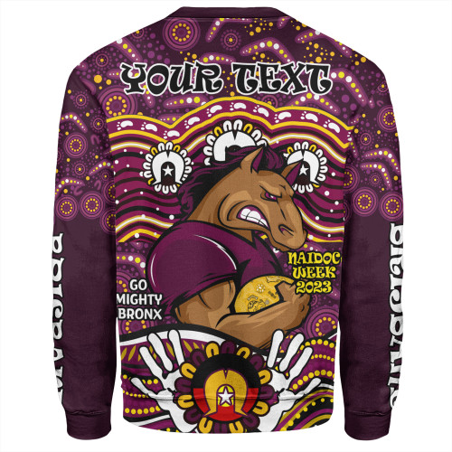 Brisbane Broncos Naidoc Week Sweatshirt - Aboriginal Inspired For Our Elders NAIDOC Week 2023 Brisbane Broncos Naidoc Week Sweatshirt - Aboriginal Inspired For Our Elders NAIDOC Week 2023