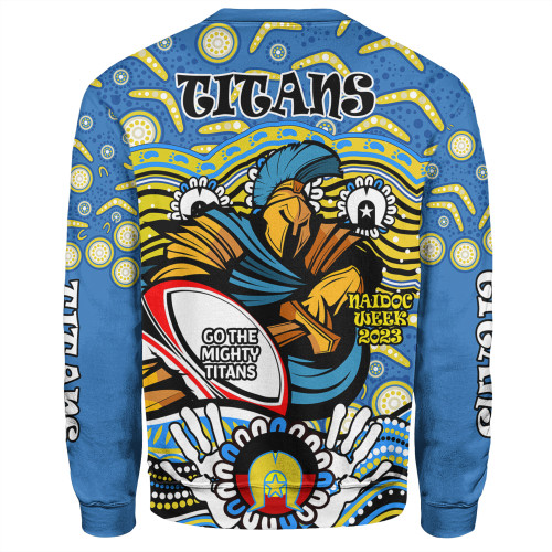 Gold Coast Titans Naidoc Week Sweatshirt - Aboriginal Inspired For Our Elders NAIDOC Week 2023 Gold Coast Titans Naidoc Week Sweatshirt - Aboriginal Inspired For Our Elders NAIDOC Week 2023