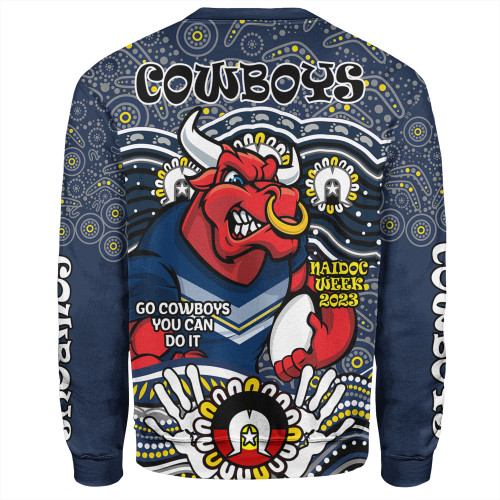North Queensland Cowboys Naidoc Sweatshirt - Aboriginal Inspired For Our Elders NAIDOC Week 2023 North Queensland Cowboys Naidoc Sweatshirt - Aboriginal Inspired For Our Elders NAIDOC Week 2023