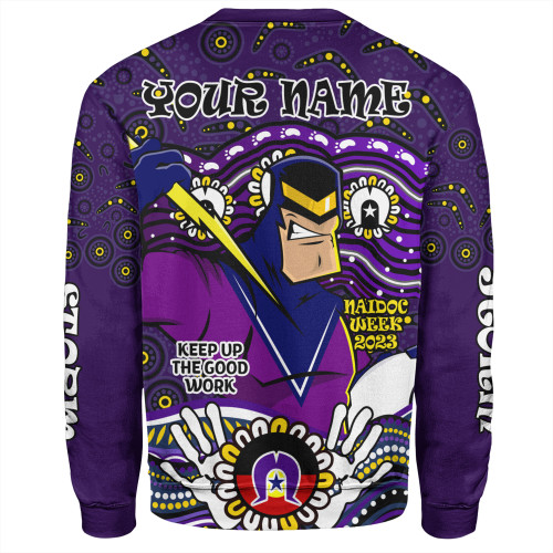 Melbourne Storm Naidoc Week Sweatshirt - Aboriginal Inspired For Our Elders NAIDOC Week 2023 Melbourne Storm Naidoc Week Sweatshirt - Aboriginal Inspired For Our Elders NAIDOC Week 2023