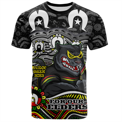 Penrith Panthers Naidoc Week T-Shirt - Aboriginal Inspired For Our Elders NAIDOC Week 2023