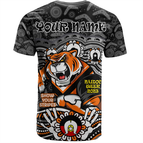 Wests Tigers Naidoc Week T-Shirt - Aboriginal Inspired For Our Elders NAIDOC Week 2023 Wests Tigers Naidoc Week T-Shirt - Aboriginal Inspired For Our Elders NAIDOC Week 2023