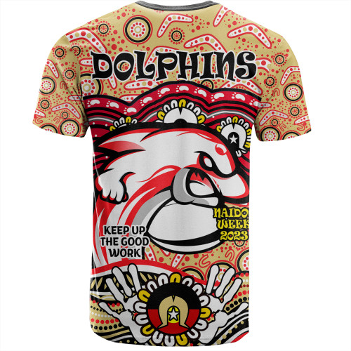Redcliffe Dolphins Naidoc Week T-Shirt - Aboriginal Inspired For Our Elders NAIDOC Week 2023 Redcliffe Dolphins Naidoc Week T-Shirt - Aboriginal Inspired For Our Elders NAIDOC Week 2023