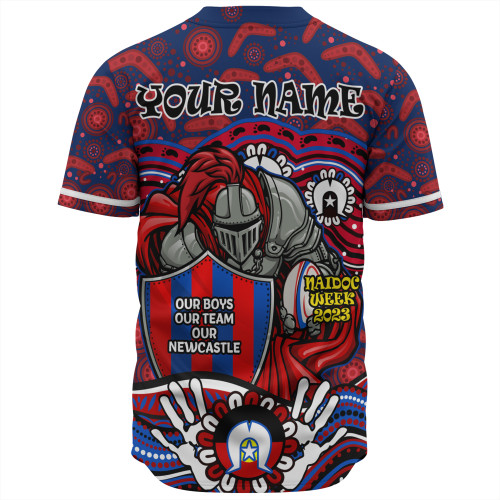 Newcastle Knights Naidoc Week Baseball Shirt - Aboriginal Inspired For Our Elders NAIDOC Week 2023 Newcastle Knights Naidoc Week Baseball Shirt - Aboriginal Inspired For Our Elders NAIDOC Week 2023
