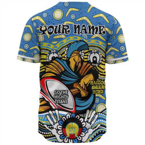 Gold Coast Titans Naidoc Week Baseball Shirt - Aboriginal Inspired For Our Elders NAIDOC Week 2023 Gold Coast Titans Naidoc Week Baseball Shirt - Aboriginal Inspired For Our Elders NAIDOC Week 2023