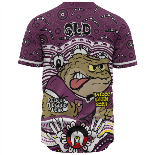 Cane Toads Naidoc Week Baseball Shirt - Aboriginal Inspired For Our Elders NAIDOC Week 2023 Cane Toads Naidoc Week Baseball Shirt - Aboriginal Inspired For Our Elders NAIDOC Week 2023