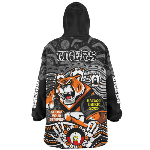 Wests Tigers Naidoc Week Snug Hoodie - Aboriginal Inspired For Our Elders NAIDOC Week 2023 Wests Tigers Naidoc Week Snug Hoodie - Aboriginal Inspired For Our Elders NAIDOC Week 2023