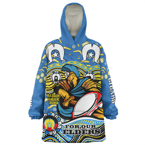 Gold Coast Titans Naidoc Week Snug Hoodie - Aboriginal Inspired For Our Elders NAIDOC Week 2023