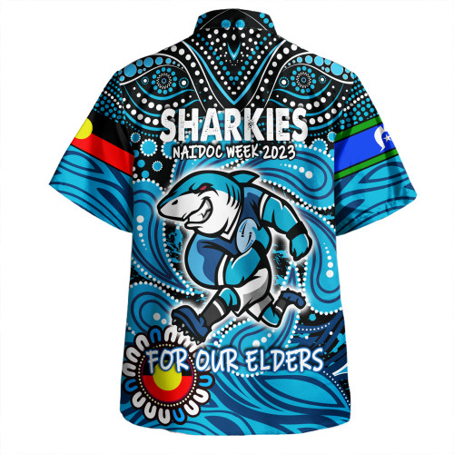 Cronulla-Sutherland Sharks Naidoc Week Hawaiian Shirt - Aboriginal For Our Elder NAIDOC Week 2023 Cronulla-Sutherland Sharks Naidoc Week Hawaiian Shirt - Aboriginal For Our Elder NAIDOC Week 2023