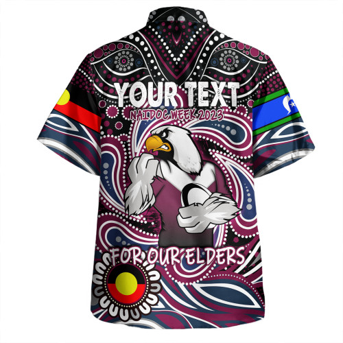 Manly Warringah Sea Eagles Hawaiian Shirt - Aboriginal For Our Elder NAIDOC Week 2023 Manly Warringah Sea Eagles Hawaiian Shirt - Aboriginal For Our Elder NAIDOC Week 2023