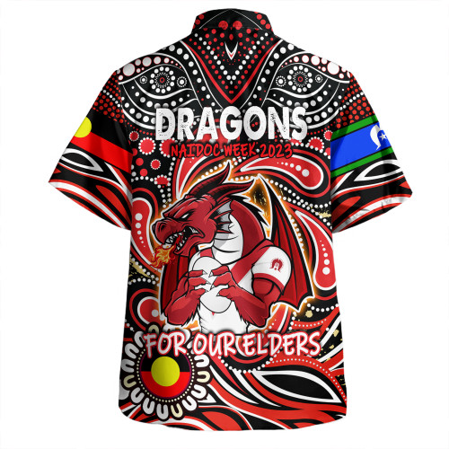St. George Illawarra Dragons Naidoc Week Hawaiian Shirt - Aboriginal For Our Elder NAIDOC Week 2023 St. George Illawarra Dragons Naidoc Week Hawaiian Shirt - Aboriginal For Our Elder NAIDOC Week 2023