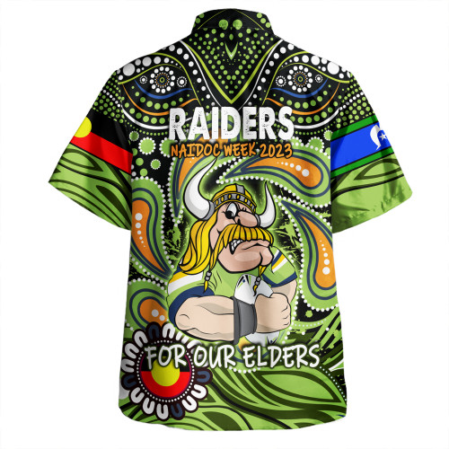 Canberra Raiders Naidoc Week Hawaiian Shirt - Aboriginal For Our Elder NAIDOC Week 2023 Canberra Raiders Naidoc Week Hawaiian Shirt - Aboriginal For Our Elder NAIDOC Week 2023