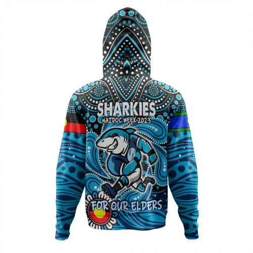Cronulla-Sutherland Sharks Naidoc Week Hoodie - Aboriginal For Our Elder NAIDOC Week 2023 Cronulla-Sutherland Sharks Naidoc Week Hoodie - Aboriginal For Our Elder NAIDOC Week 2023
