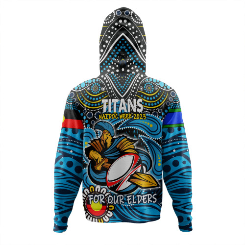 Gold Coast Titans Naidoc Week Hoodie - Aboriginal For Our Elder NAIDOC Week 2023 Gold Coast Titans Naidoc Week Hoodie - Aboriginal For Our Elder NAIDOC Week 2023