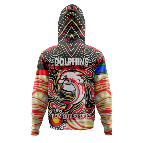 Redcliffe Dolphins Naidoc Week Hoodie - Aboriginal For Our Elder NAIDOC Week 2023 Redcliffe Dolphins Naidoc Week Hoodie - Aboriginal For Our Elder NAIDOC Week 2023