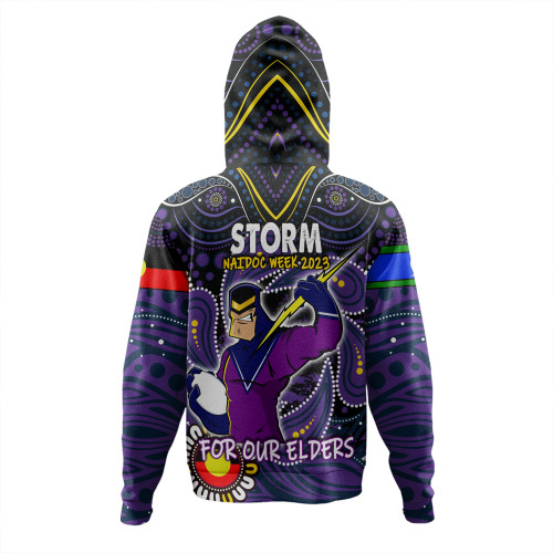 Melbourne Storm Naidoc Week Hoodie - Aboriginal For Our Elder NAIDOC Week 2023 Melbourne Storm Naidoc Week Hoodie - Aboriginal For Our Elder NAIDOC Week 2023