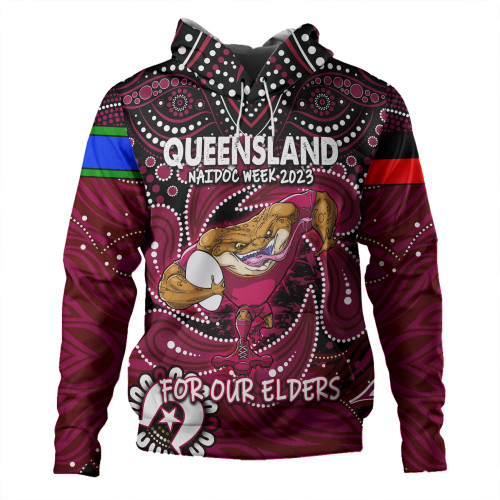 Cane Toads Naidoc Week Hoodie - Aboriginal For Our Elder NAIDOC Week 2023