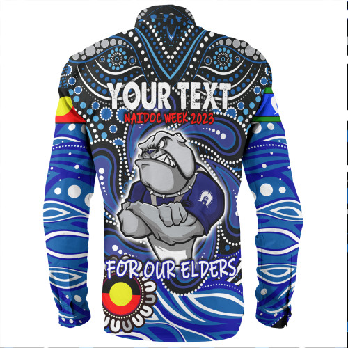 Canterbury-Bankstown Bulldogs Naidoc Week Long Sleeve Shirt - Aboriginal For Our Elder NAIDOC Week 2023 Canterbury-Bankstown Bulldogs Naidoc Week Long Sleeve Shirt - Aboriginal For Our Elder NAIDOC Week 2023